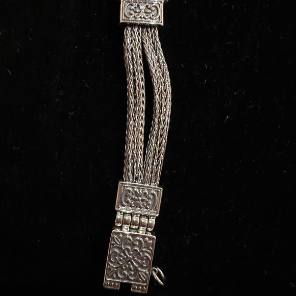 Opulenza Silver and Black Bracelet - Picture 2 of 5